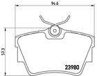 Brembo Remblokset P 59 041 Brembo Remblokset P 59 041