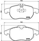 Brembo Remblokset P 59 043 Brembo Remblokset P 59 043