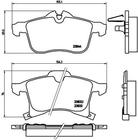 Brembo Remblokset P 59 045 Brembo Remblokset P 59 045