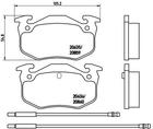 Brembo Remblokset P 61 029 Brembo Remblokset P 61 029