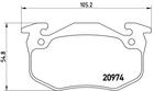 Brembo Remblokset P 61 032 Brembo Remblokset P 61 032