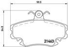Brembo Remblokset P 68 008 Brembo Remblokset P 68 008