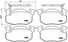 Brembo Remblokset P 68 010 Brembo Remblokset P 68 010
