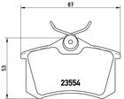 Brembo Remblokset P 68 024 Brembo Remblokset P 68 024