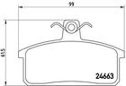 Brembo Remblokset P 79 007 Brembo Remblokset P 79 007