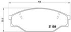 Brembo Remblokset P 83 013 Brembo Remblokset P 83 013