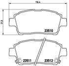 Brembo Remblokset P 83 051 Brembo Remblokset P 83 051