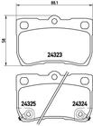 Brembo Remblokset P 83 073 Brembo Remblokset P 83 073
