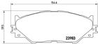 Brembo Remblokset P 83 074 Brembo Remblokset P 83 074