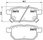 Brembo Remblokset P 83 083 Brembo Remblokset P 83 083