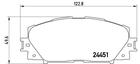 Brembo Remblokset P 83 106 Brembo Remblokset P 83 106