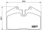 Brembo Remblokset P 85 094 Brembo Remblokset P 85 094