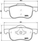 Brembo Remblokset P 86 016 Brembo Remblokset P 86 016