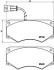 Brembo Remblokset P A6 016 Brembo Remblokset P A6 016