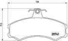 Brembo Remblokset P A6 024 Brembo Remblokset P A6 024