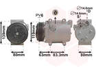Van Wezel Airco compressor 5900K121 Van Wezel Airco compressor 5900K121