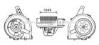 Kachelventilator/Ventilatormotor Ava Cooling st8044 Kachelventilator/Ventilatormotor Ava Cooling st8044