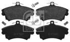 Febi Bilstein Remblokset 16214 Febi Bilstein Remblokset 16214