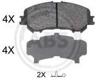 Abs Remblokset 35045 Abs Remblokset 35045