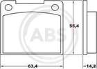 Abs Remblokset 36037 Abs Remblokset 36037