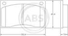 Abs Remblokset 36047 Abs Remblokset 36047