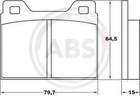 Abs Remblokset 36055 Abs Remblokset 36055