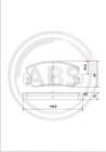 Abs Remblokset 36081 Abs Remblokset 36081