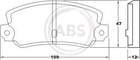 Abs Remblokset 36084 Abs Remblokset 36084