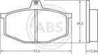 Abs Remblokset 36108 Abs Remblokset 36108