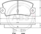 Abs Remblokset 36122 Abs Remblokset 36122