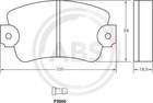 Abs Remblokset 36131 Abs Remblokset 36131