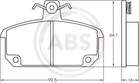 Abs Remblokset 36143 Abs Remblokset 36143