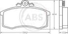 Abs Remblokset 36576 Abs Remblokset 36576