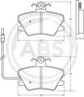 Abs Remblokset 36583 Abs Remblokset 36583