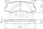 Abs Remblokset 36607 Abs Remblokset 36607