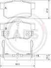 Abs Remblokset 36712 Abs Remblokset 36712