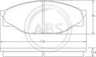 Abs Remblokset 36761 Abs Remblokset 36761