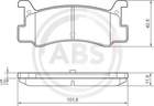 Abs Remblokset 36868 Abs Remblokset 36868