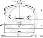 Abs Remblokset 36881 Abs Remblokset 36881