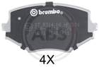 Abs Remblokset 36889S Abs Remblokset 36889S