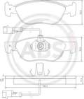 Abs Remblokset 36893 Abs Remblokset 36893