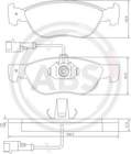 Abs Remblokset 37013 Abs Remblokset 37013