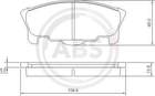 Abs Remblokset 37058 Abs Remblokset 37058
