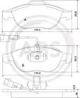 Abs Remblokset 37064 Abs Remblokset 37064