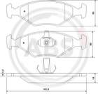 Abs Remblokset 37170 Abs Remblokset 37170
