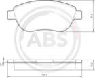 Abs Remblokset 37418 Abs Remblokset 37418