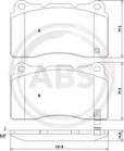 Abs Remblokset 37447 Abs Remblokset 37447