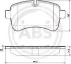 Abs Remblokset 37630 Abs Remblokset 37630