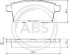Abs Remblokset 37644 Abs Remblokset 37644