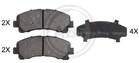 Abs Remblokset 37943 Abs Remblokset 37943